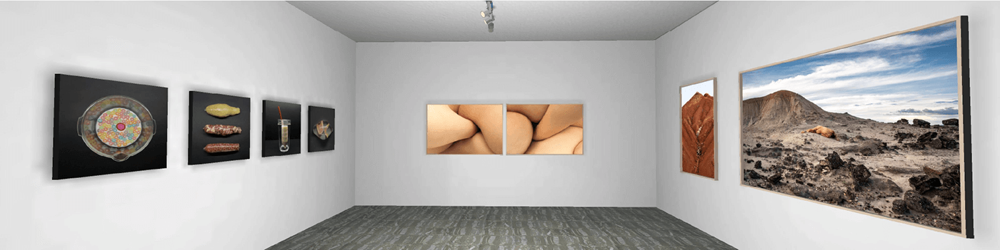 Obras de la exposición Telefoto 01